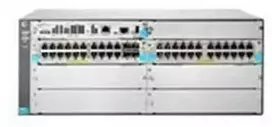 Šakotuvas Hewlett Packard (HP) HP Enterprise 5406R 44GT PoE+ ir 4 prievadų SFP+ (be PSU) v3 zl2 – Tvarkomas – L3 – Gigabit Ethernet (10/100/1000) – Maitinimas per Ethernet (PoE) – Tvirtinimas ant stovo – 4U