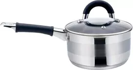 King Hoff Kaistuvas Puodas su dangčiu, plieno, 16 cm skersmens, 1,5 l talpos, „Kinghoff“