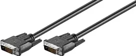 Wentronic Kabelis Goobay DVI-D – DVI-D 5m Juodas (68084)