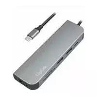LOGILINK – USB-C™ daugiafunkcis šakotuvas, HDMI, PD, kortelių skaitytuvas, USB 3.2 Gen.