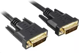 Kabelis PremiumCord DVI- D - DVI- D 1.8m juoda (kpdvi2-2)