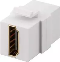 AV adapteris PremiumCord HDMI - HDMI balta