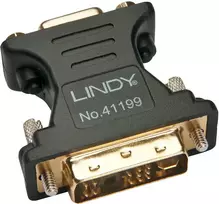 Lindy Adapteris - DVI-A M/F į VGA F, Nikelio Danga, 2 Metų Garantija