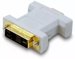 Adapteris AV Equip DVI-I - D-Sub (VGA) smėlio spalva (118945)