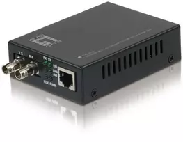 Level One Carruzzo LevelOne FVT-2002 tinklo medijos keitiklis 100Mbit/ai 1310 nm Juoda