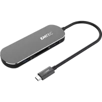 Emtec 6in1 USB-C stotis / replikatorius (ECHUBT650C)