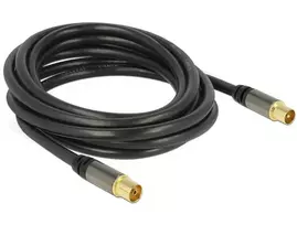 Delock antenos kabelis 3m juodas (88924)