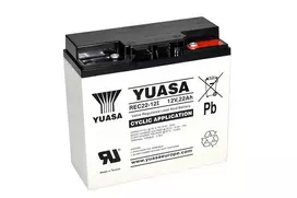 YUASA REC22-12 12V 22Ah AGM VRLA akumuliatorius