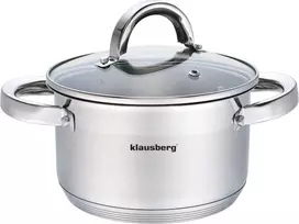 Puodas Plieninis puodas, 28 cm skersmens, 9,5 l, Klausberg