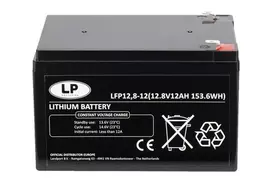 LANDPORT LFP12.8-12 12.8V 12Ah 153.6Wh Lithium Ion gilaus iškrovimo akumuliatorius