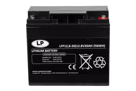 LANDPORT LFP12.8-20 12.8V 20Ah 256Wh Lithium Ion gilaus iškrovimo akumuliatorius