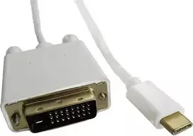 QOLTEC 50417 Qoltec DisplayPort Alternatyvus režimas USB 3.1 tipo C vyriškas DVI kištukas 4Kx2K 2m