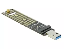 Delock keitiklis, skirtas M.2 NVMe PCIe SSD su USB 3.1 Gen 2