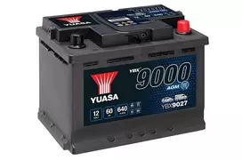 YUASA YBX9027 60Ah AGM akumuliatorius