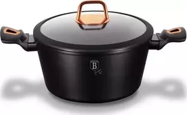 TRACIJA 4L 24CM BERLINGER HAUS Juodas ROSE BH-1642-N