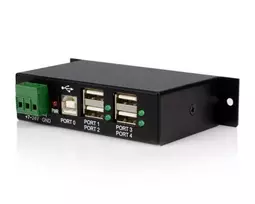 StarTech.com ST4200USBM sąsajos šakotuvas USB 2.0 Type-B 480Mbit/ai Juoda