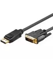 Goobay DisplayPort – DVI-D Dual Link laidas, 1 m