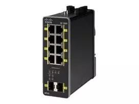 Šakotuvas Cisco IE-1000 GUI pagrįstas L2 PoE jungiklis, 2 GE SFP, 8 FE vario jungtys