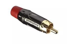 Amphenol ACPL-CRD RCA jungtis raudona