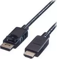 Kabelis Value DisplayPort - HDMI 1.5m juoda (11.99.5779)