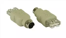 USB 2.0 į PS/2 adapteris iš „Inline“, skirtas klaviatūrai arba pelei