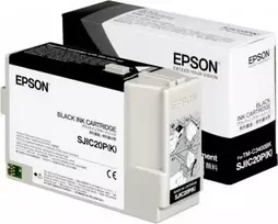 Švirkštas Epson SJIC20P rašalas (juodas)