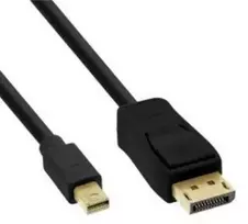 Kabelis InLine Rodyti Port Mini - DisplayPort 0.5m juoda (17136S)