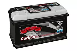 SZNAJDER 58008 CARBON EFB 80Ah 750A (EN) akumuliatorius