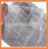Žiūronai IDD Didinamasis stiklas 3x plastikinis A4 formato dydžio
