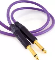 Kabelis Melodika Jack 6.3mm - 6,3mm 7m purpurinės