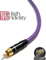 Kabelis Melodika RCA (Cinch) - RCA (Cinch) 25m violetinė