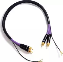 Kabelis Melodika RCA (Cinch) x2 - RCA (Cinch) x2 0,75 m juoda