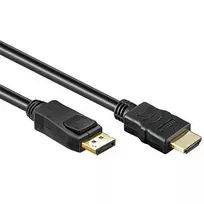 Efb Elektronik EFB AV adapteris DisplayPort auf HDMI A, St.-St., 5,0m, juodas