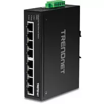 Šakotuvas TRENDnet Industrie Switch 8 Port Fast Ethernet L2 DIN-Rail