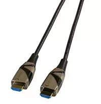 Kabelis Techly HDMI - HDMI optinis 4K 30m juodas (103991)