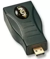 AV adapteris Lindy HDMI Micro - HDMI mini juoda (41296)