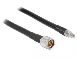 Delock Antennenkabel N Stecker > RP-SMA Stecker CFD400 LLC400 1 m low loss