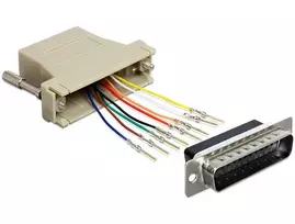 ADAPTER LPT 25PIN(M)->RJ45(F) PILKA (ASSEMBLY KIT) DELOCK