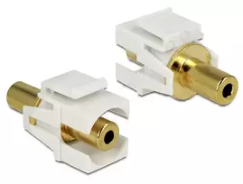 Delock Keystone Klinke 3,5 mm Buchse > Buchse