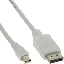 Kabelis InLine Rodyti Port Mini - DisplayPort 1m balta (17131)