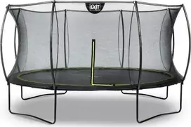 EXIT Silhouette trampoline ø427cm - juodas Lauke Turas Spyruoklė Ant žemės pastatomas batutas