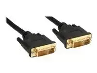Kabelis InLine DVI- D - DVI- D 1m juoda (17771P)