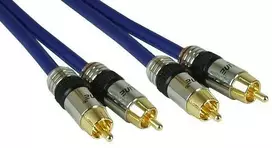 Kabelis InLine RCA (Cinch) x2 - RCA (Cinch) x2 10m mėlyna (89710P)