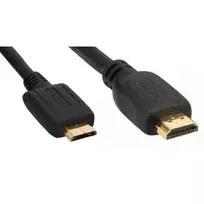 Kabelis InLine HDMI mini - HDMI 5m juoda (17455P)