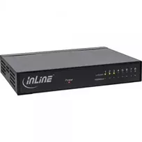 Šakotuvas InLine Gigabit Network Switch 8 prievadų, 1GBit/s, stalinis, be ventiliatoriaus