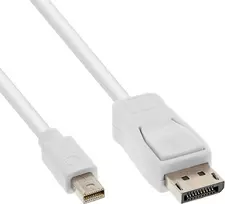 Kabelis InLine Rodyti Port Mini - DisplayPort 3m balta (17133)