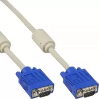 Kabelis InLine D-Sub (VGA) - D-Sub (VGA) 0.5m mėlyna (17805S)