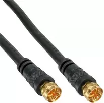 InLine antenos kabelis (F) 5m juoda (69305P)