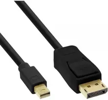 Kabelis InLine Rodyti Port Mini - DisplayPort 1m juodas (17131S)