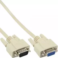 Kabelis InLine D-Sub (VGA) - D-Sub (VGA) 10m balta (17736)